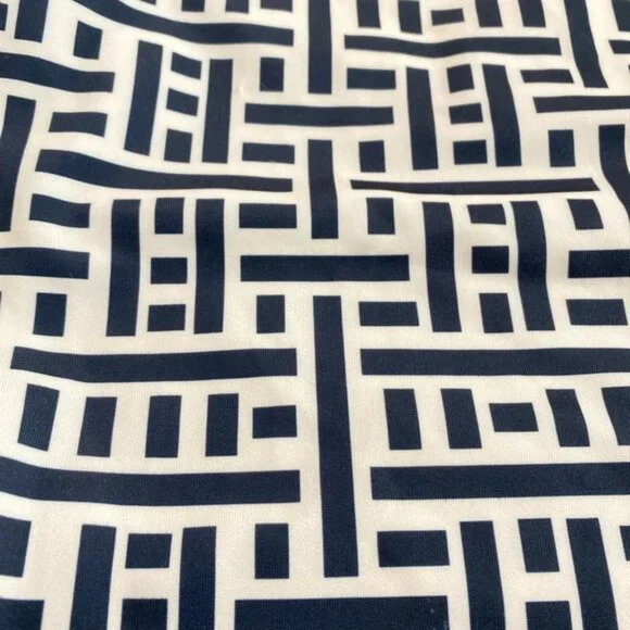 Geometric Patterned One-Piece Swimsuit - Picture 9 of 16